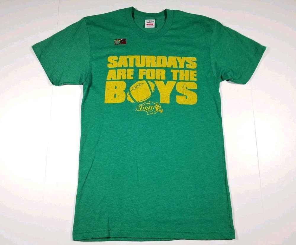 NDSU Bison Men's Small T-shirt ( S ) North Dakota State University College Tee