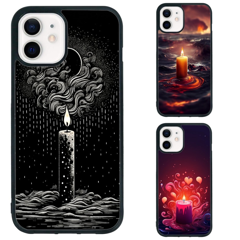 water splashing out candle Anti wear Case For iPhone XS XR 6 7 8 Plus SE 2nd 3rd