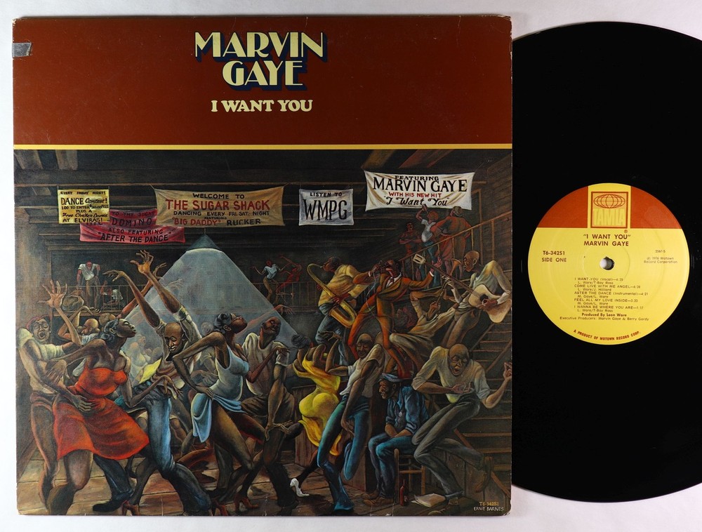 Marvin Gaye - I Want You LP - Tamla