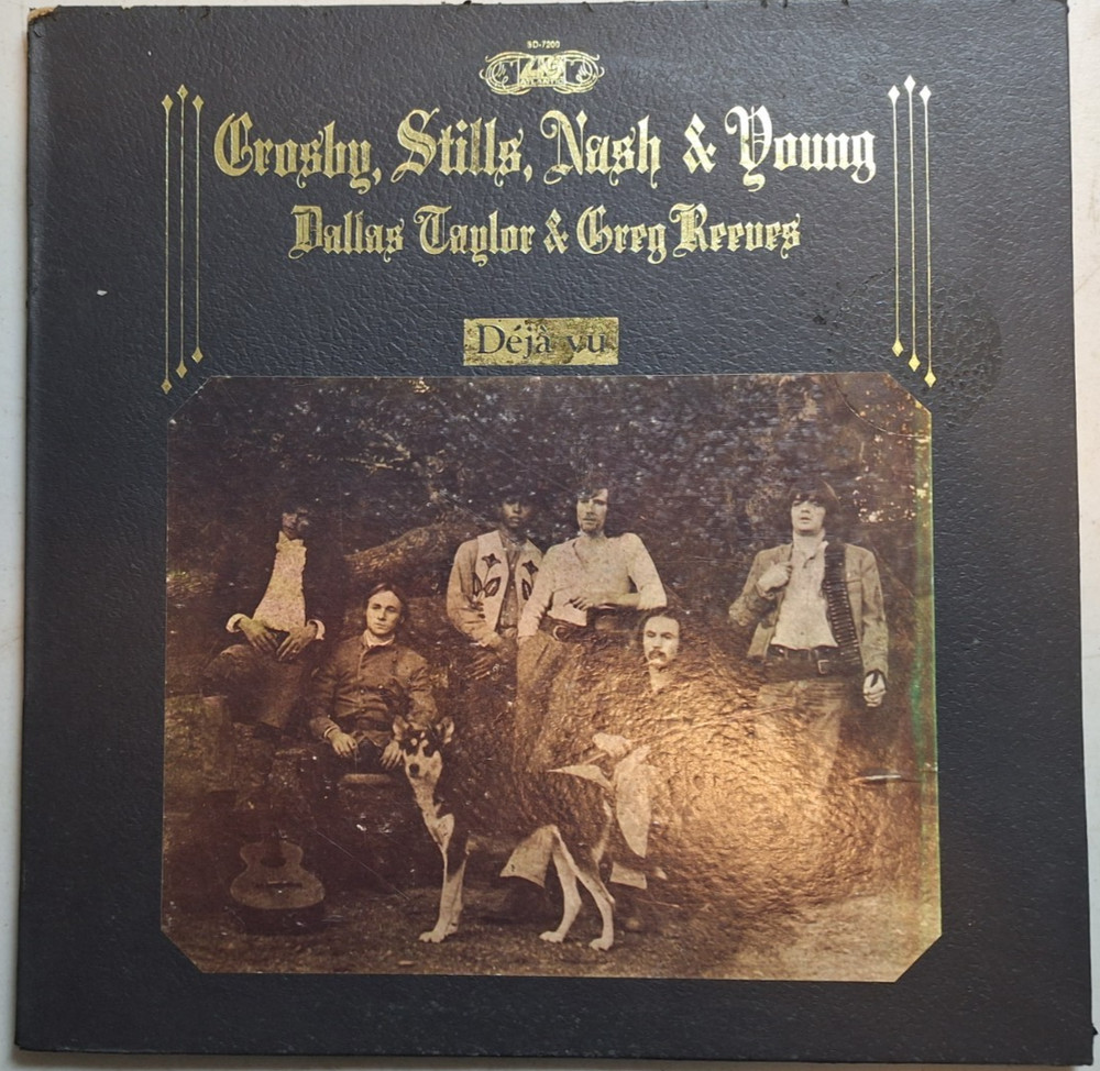 Crosby Stills Nash And Young ~ Deja Vu (Atlantic 1970 SD7200) Ex Vinyl