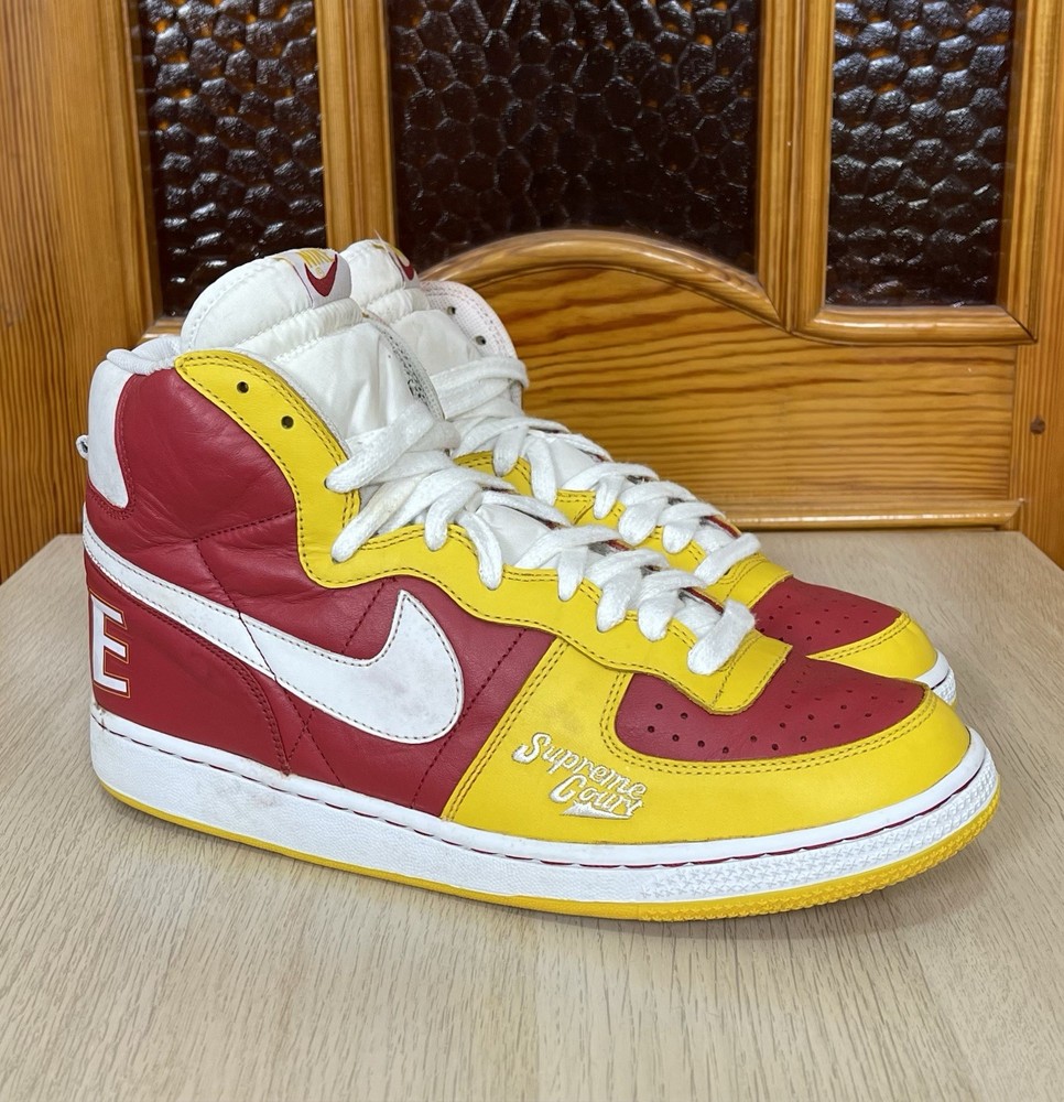2004 Vintage Nike Terminator High Supreme Court Air Force Trainers Shoes Men’s