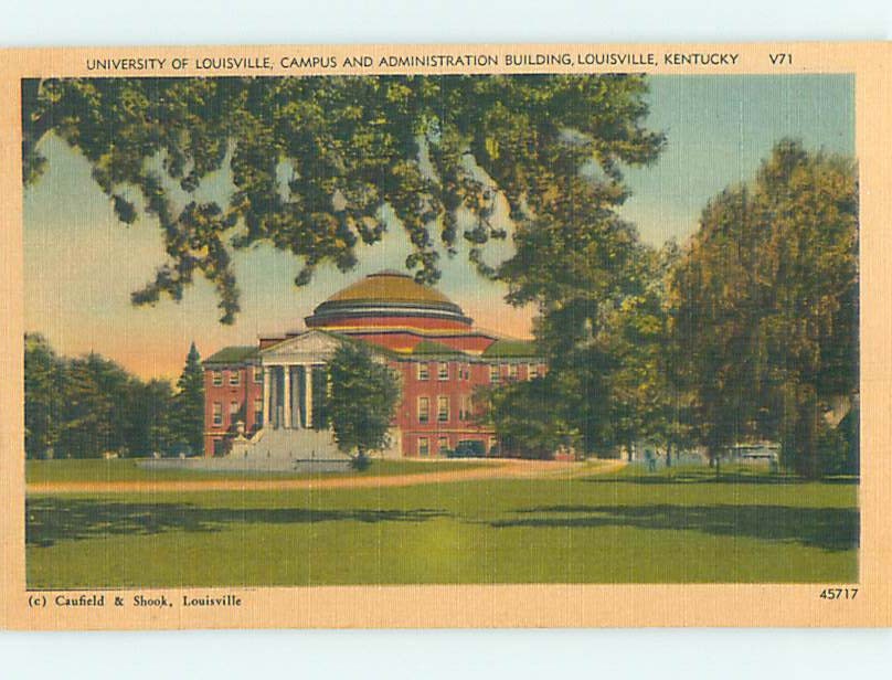 Linen ADMIN BUILDING AT UNIVERSITY OF LOUISVILLE Louisville Kentucky KY L7251