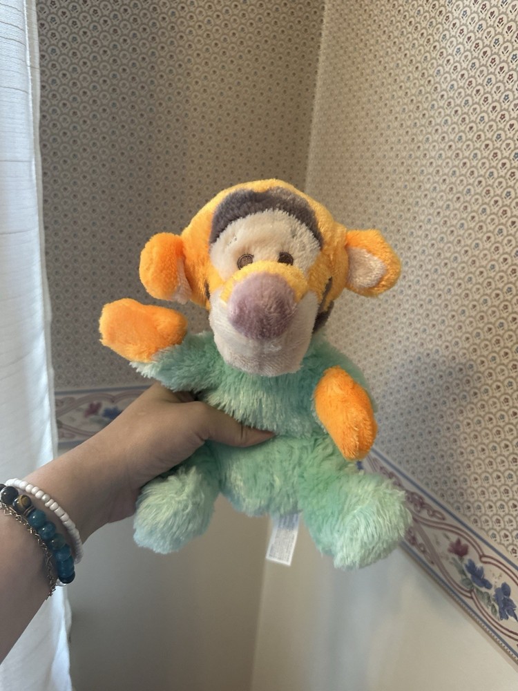 Disney Winnie The Pooh Baby Tigger Rattle Plush 8