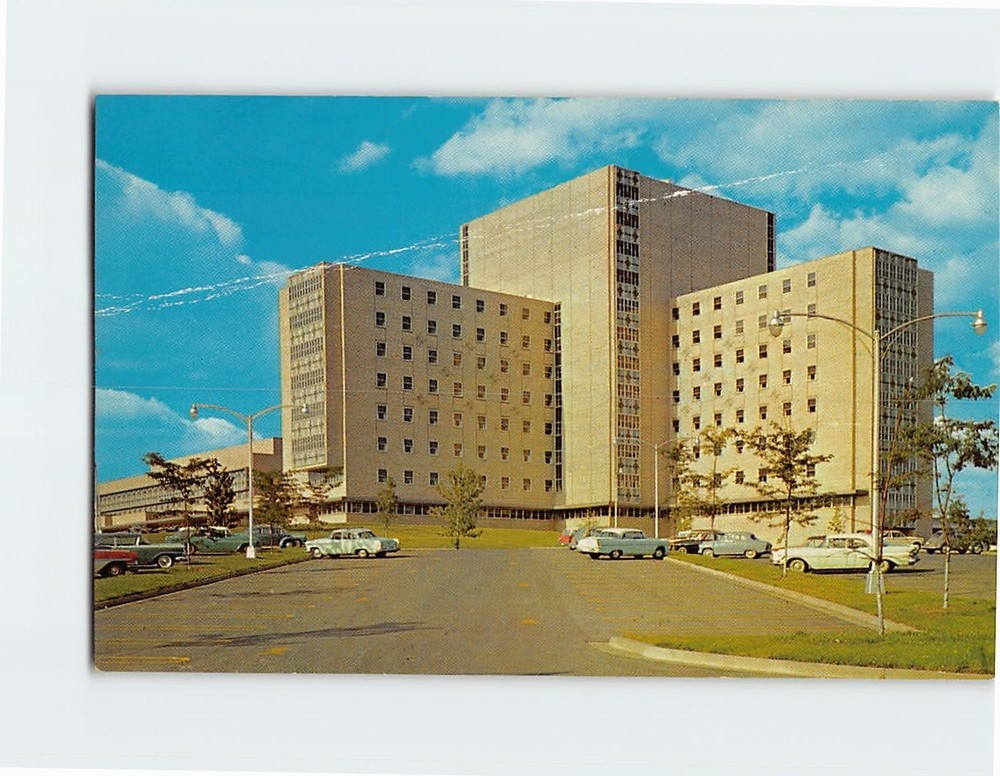 Postcard West Virginia University Medical Center Morgantown West Virginia USA