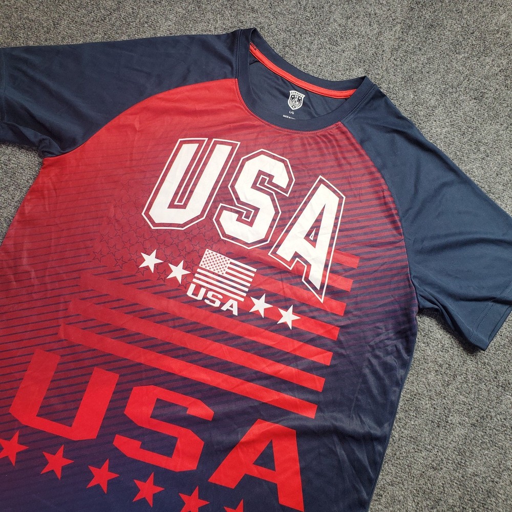 Eleven VS 11 USA Tshirt Men's Large Blue