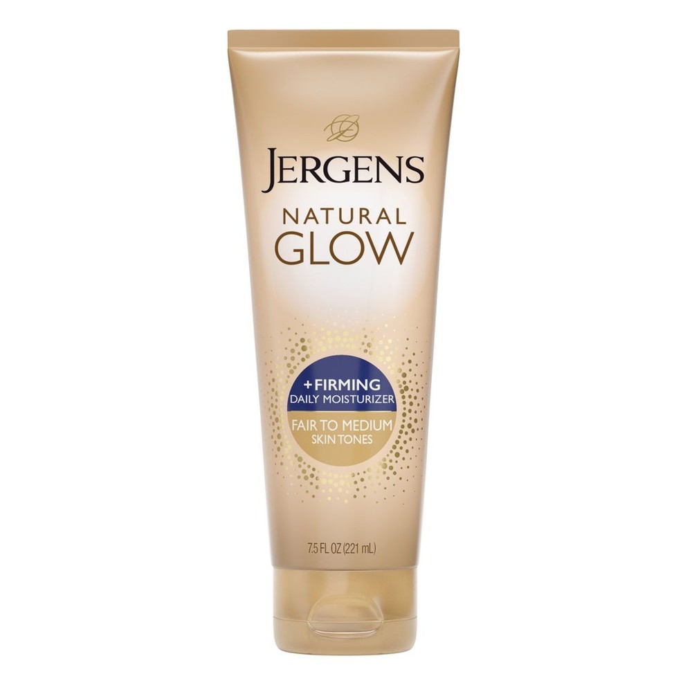 Jergens Natural Glow Firming Daily Moisturizer, Fair to Medium Skin Tones 7.5 oz