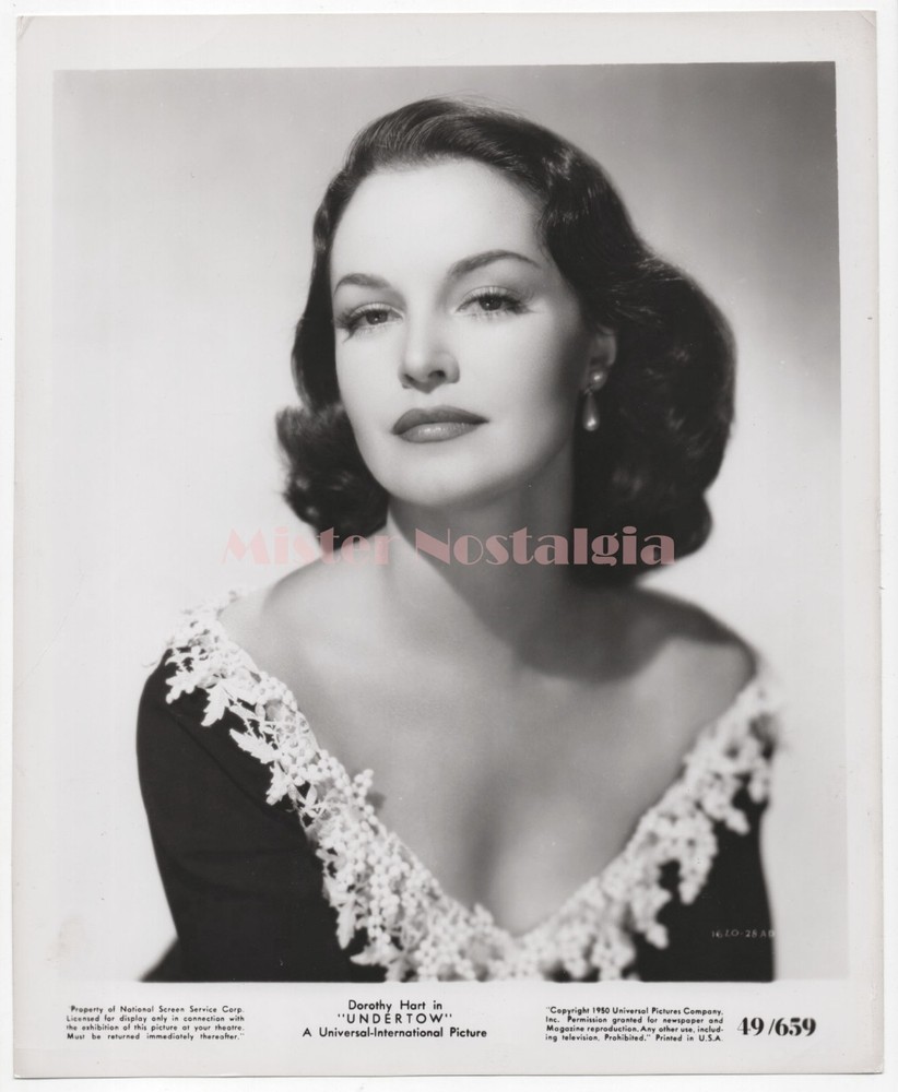 Dorothy Hart Undertow 1950 Vintage Original Universal B/W Photo William Castle