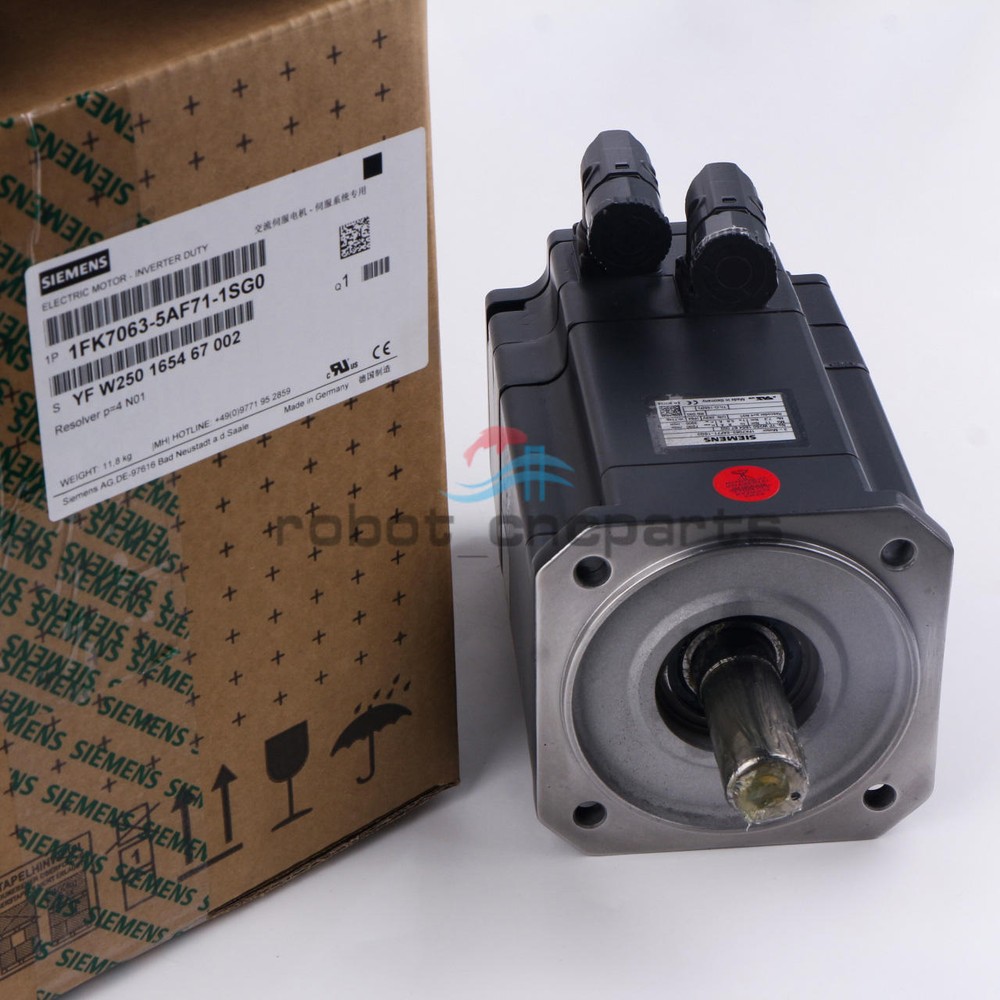 One New Siemens Servo Motor 1Fk7063-5Af71-1Sg0