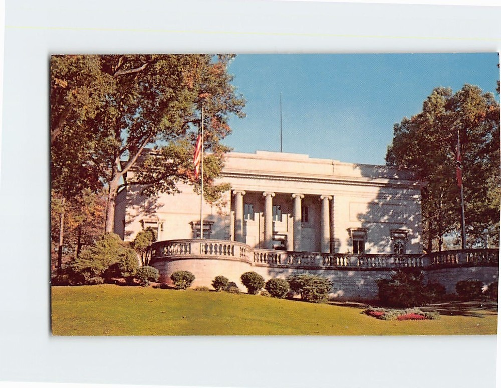 Postcard Cyclorama Building Grant Park Atlanta Georgia USA