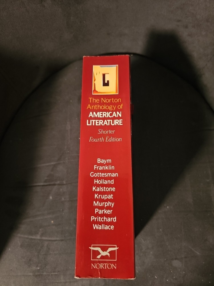 The Norton Anthology of English Literature Fourth Edition Paperback