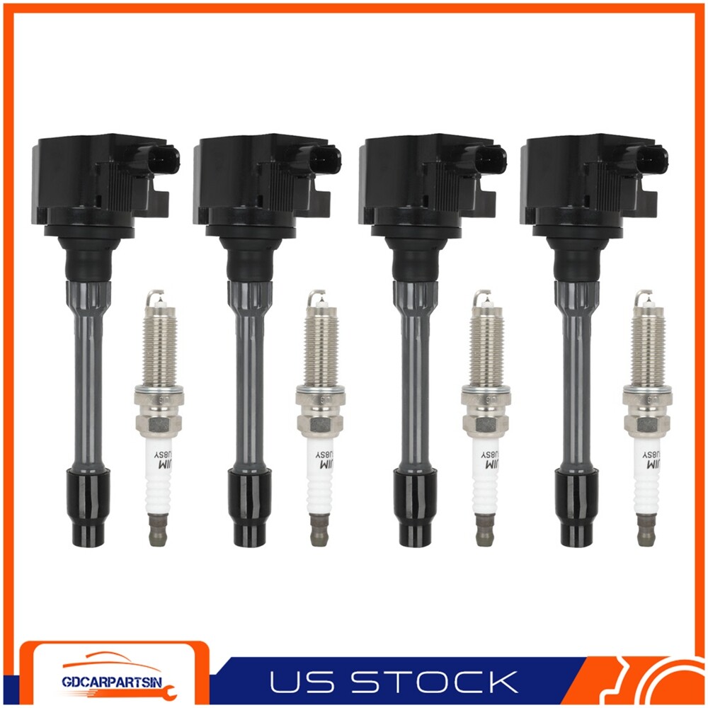 4 Ignition Coils & Spark Plugs for Honda Civic CR-V 1.5L 2017-2020 UF781