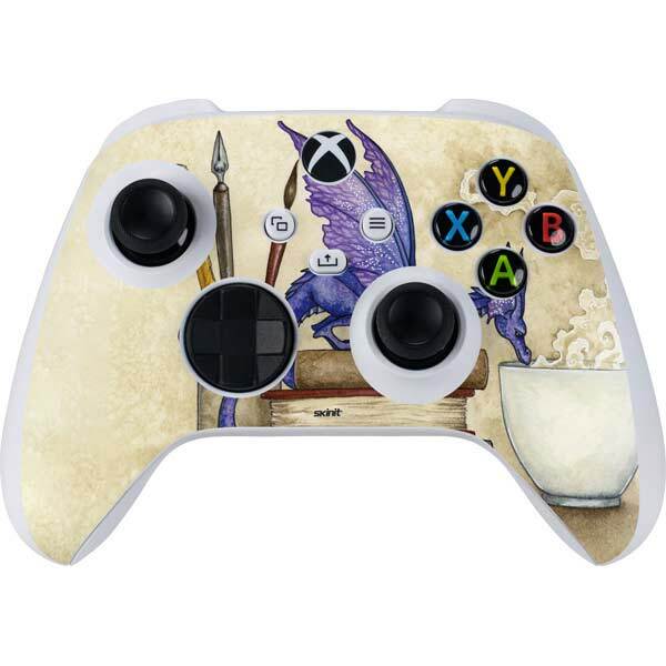 Fantasy & Dragons Xbox Series S Controller Skin - Whats in Here Coffee Dragon