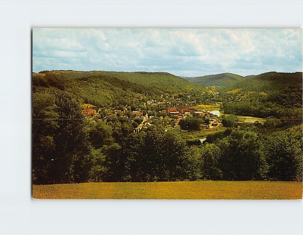 Postcard Birds Eye View Of Philippi West Virginia USA
