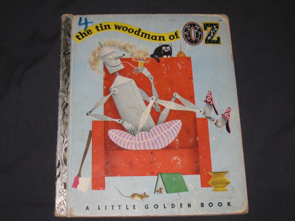 Little Golden Book  The Tin Woodman of OZ  Series A  28 pages