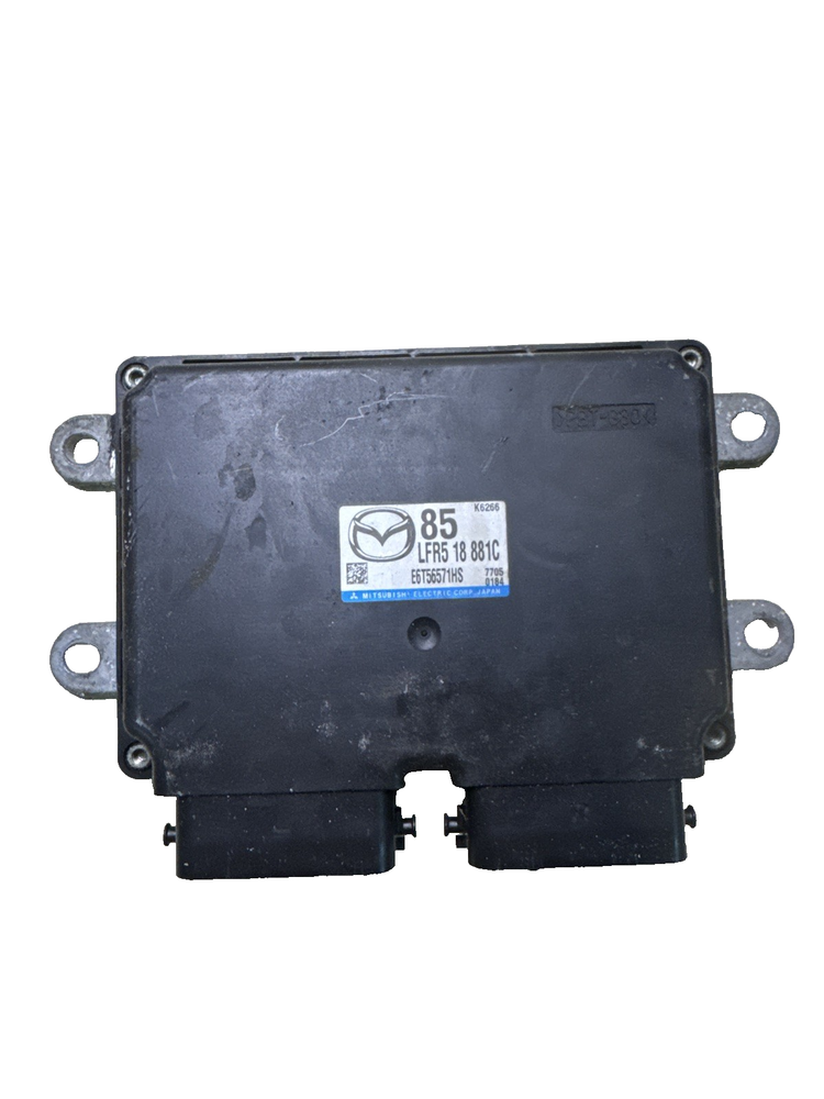 2007 MAZDA 3 2.0 Sport 5DR MK1 LF20 ENGINE CONTROL UNIT ECU LFR518881C
