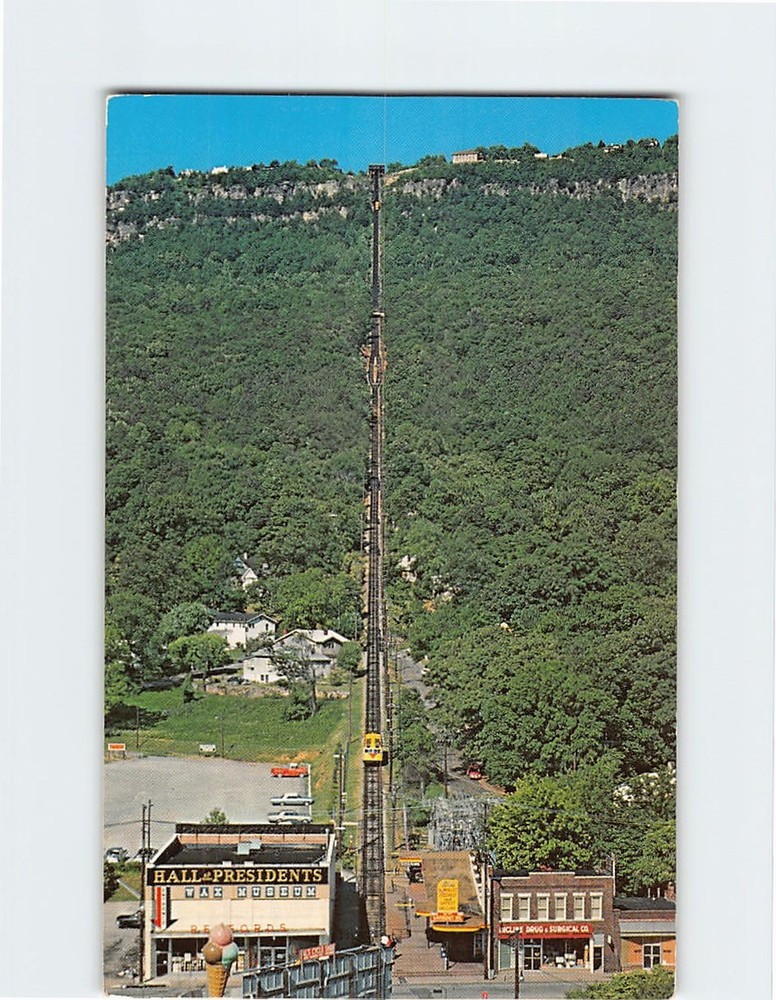 Postcard The Incline Up Lookout Mountain Chattanooga Tennessee USA