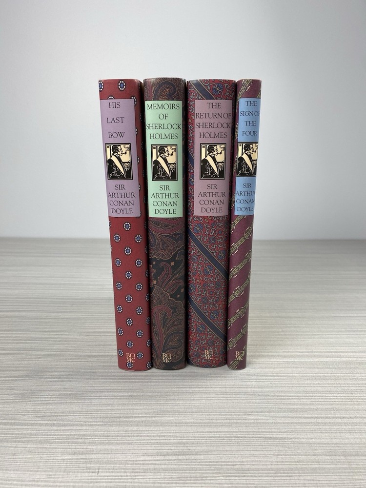 Lot 4 Sherlock Holmes 1994 Book Of The Month Club Edition by Arthur Conan Doyle