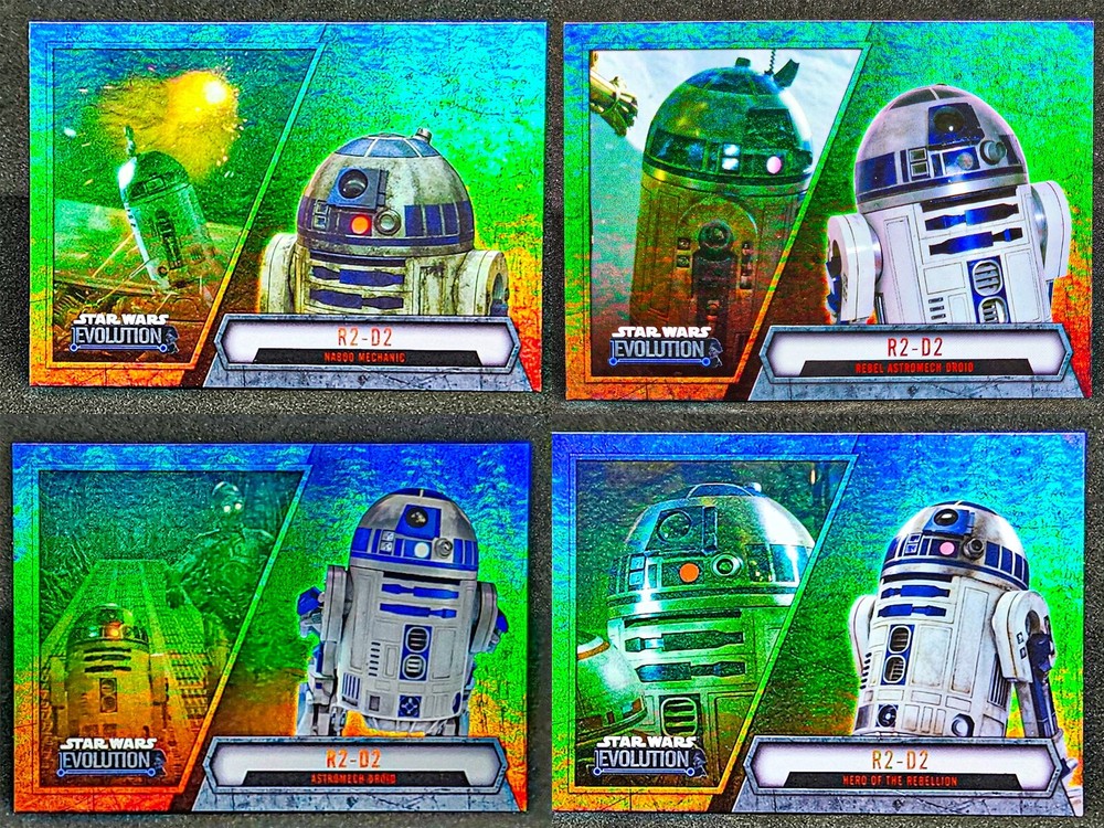R2-D2 2016 Star Wars Evolution Foil 75 - 78