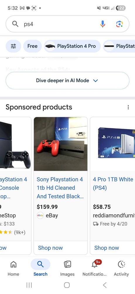 Sony PlayStation 4 Slim 1TB Console - Jet Black