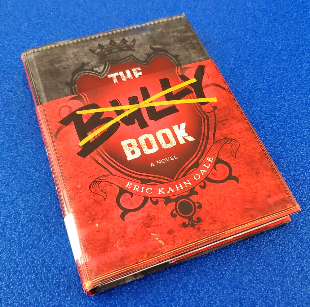 The Bully Book: A Novel Hardcover Bullying School Story Fiction Free Shipping