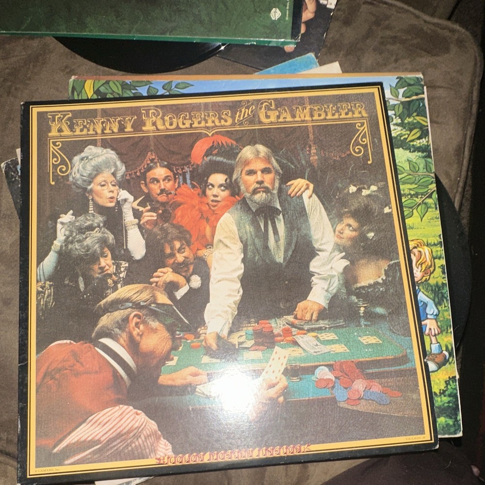 Kenny Rogers - The Gambler LP Vinyl United Artists Records Country 12
