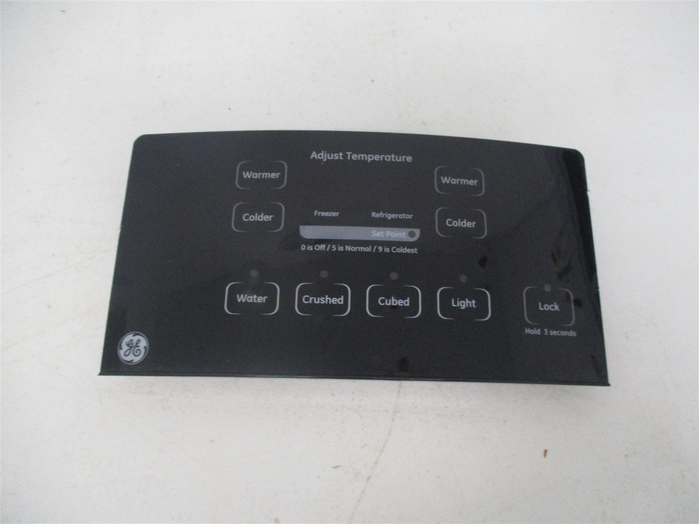 Ge Refrigerator Dispenser Control Board Cracked Buttons Part # Wr55X23210