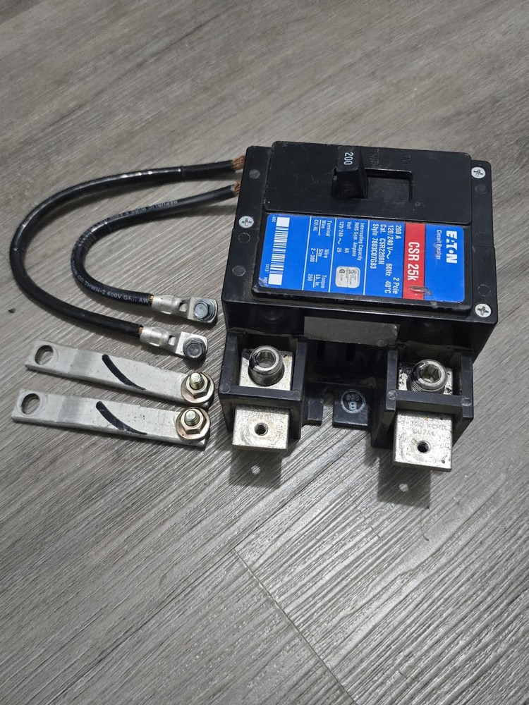 Eaton CSR2200N 200A 2 Pole Main Circuit Breaker