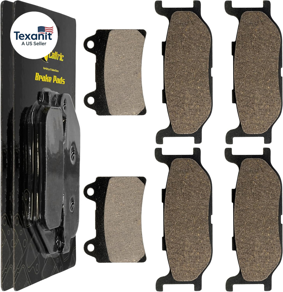 Front Rear Brake Pads Compatible with Yamaha Royal Star Venture 1300 Xvz13 Xvz-1