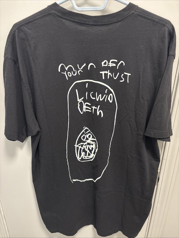Liquid Death “Likwid Deth” Black T-Shirt (Size: XL) [Brand New & Official Merch]