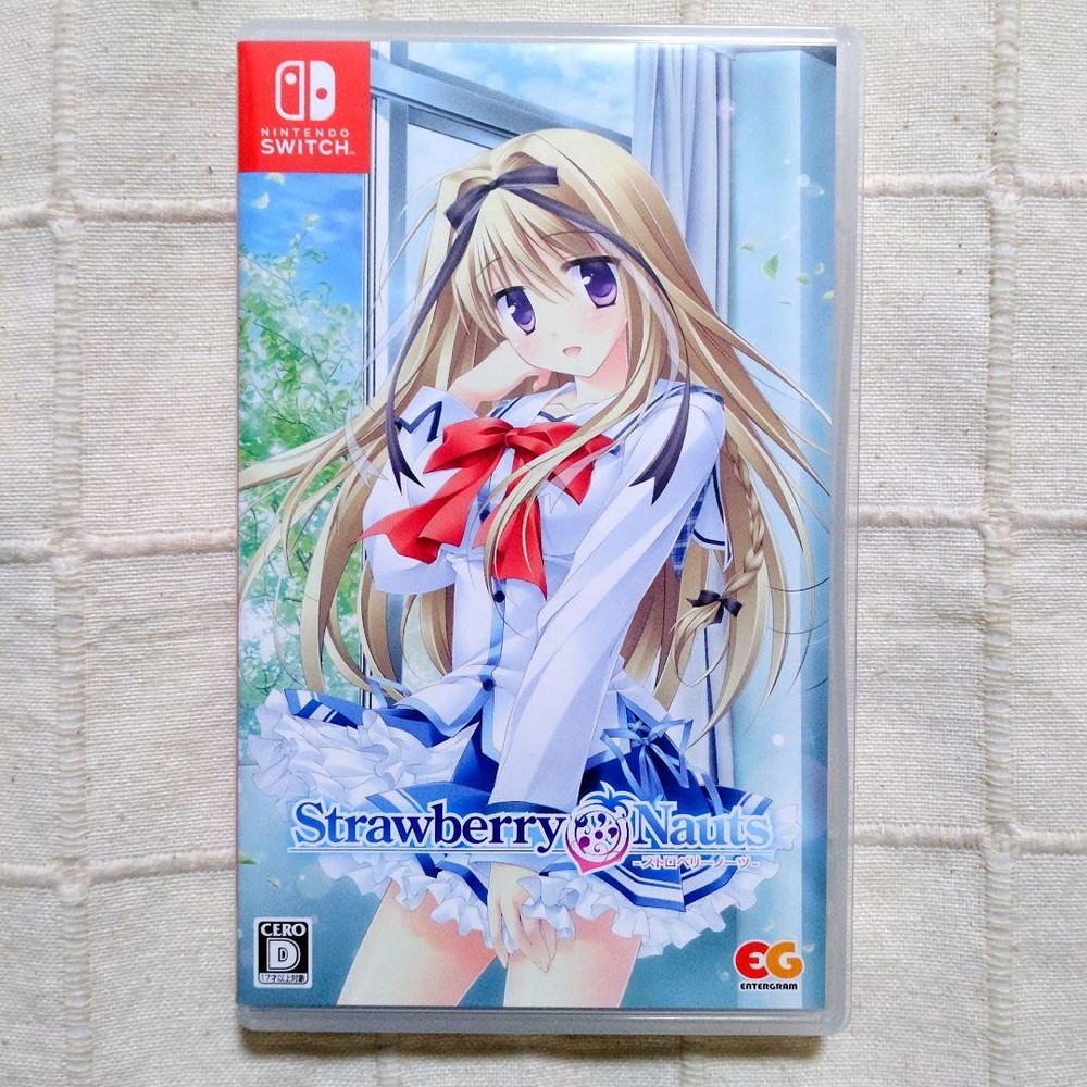 Strawberry Nauts Nintendo Switch Used Tested Japanese version with Case