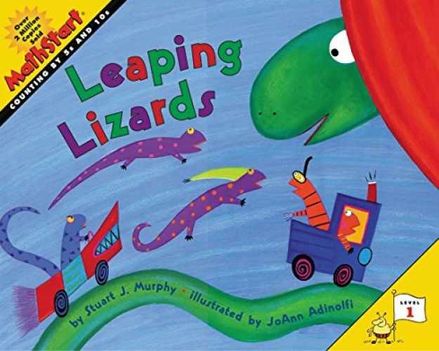 Leaping Lizards (MathStart 1) - Paperback, by Murphy Stuart J. - Very Good