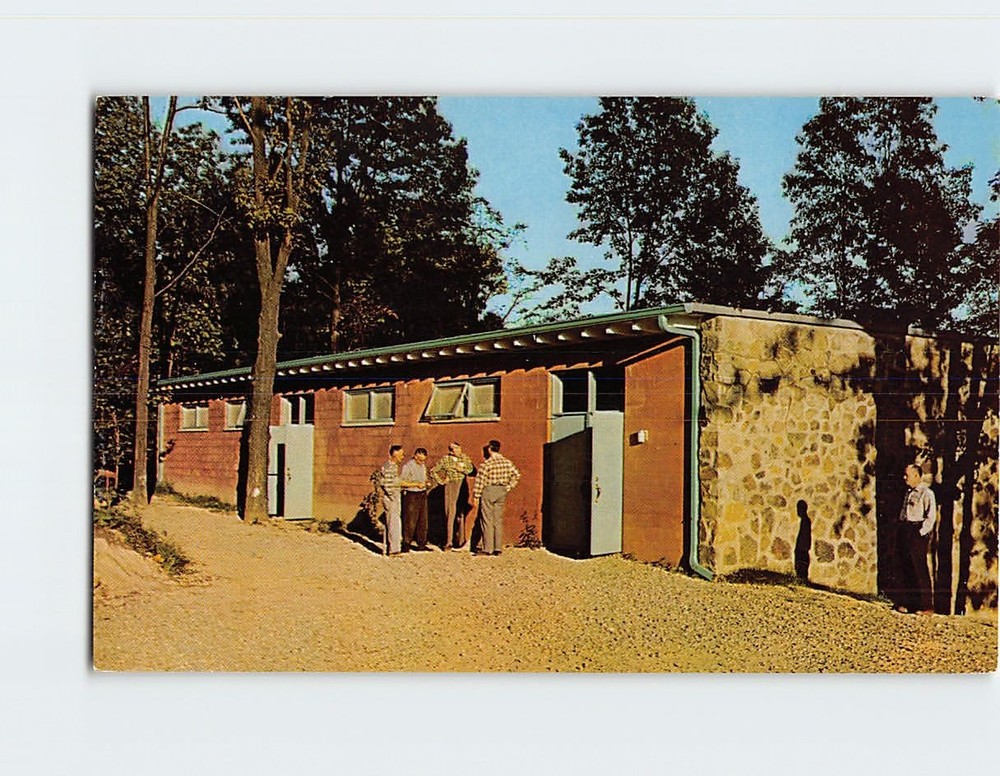 Postcard The Meeting House Pilgrim Hills Conference Retreat Center Ohio Churches