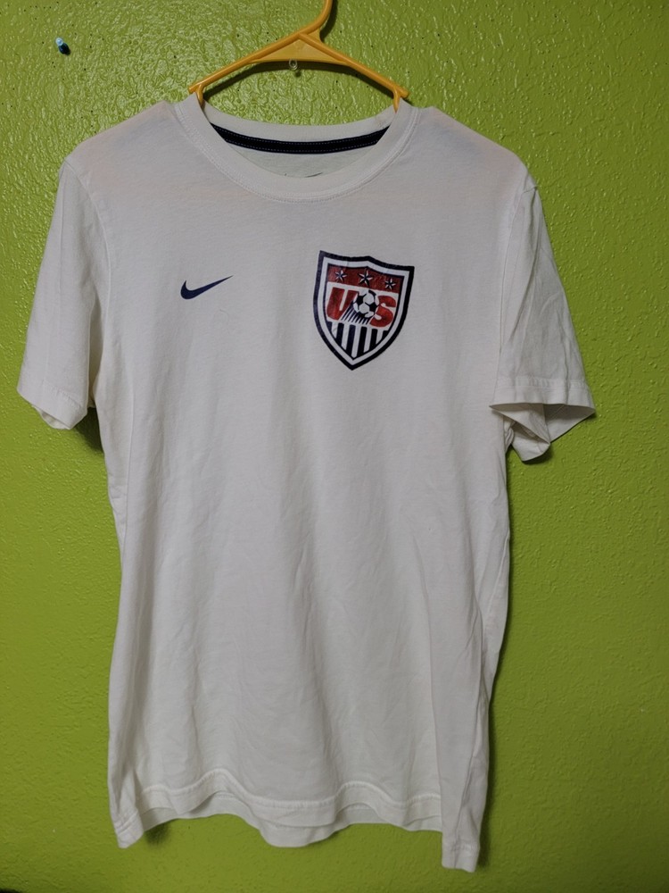 Nike Men's USA Soccer Shirt 608615 World Cup 2014, Slim, Short Sleeve Crew Neck