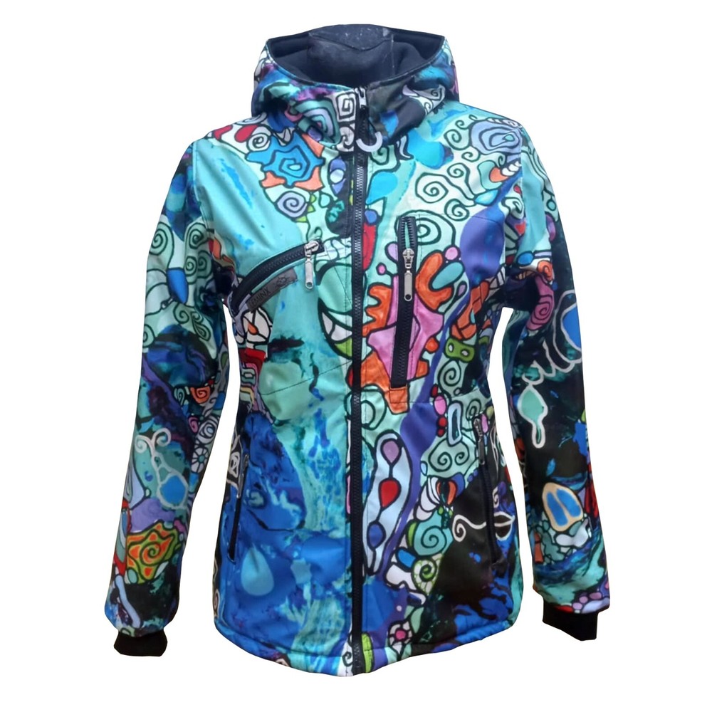 SPRING SUMMER 2025 LEMINX JELLY Multicolor Waterproof Abstract Pattern