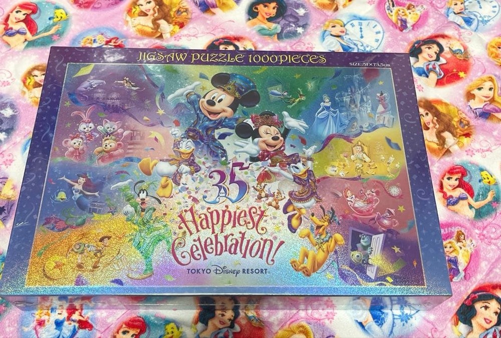 Disney 35th Anniversary Jigsaw Puzzle 1000 Piece New Unopened