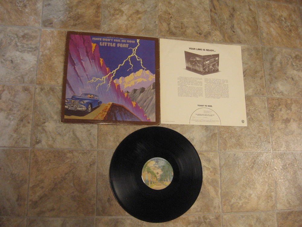 Little Feat Feats Don't Fail Me Now Vinyl 33 Rpm Record Album