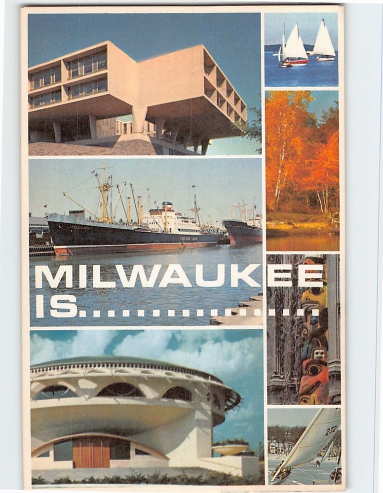 Postcard Scenes & Views Milwaukee Wisconsin USA