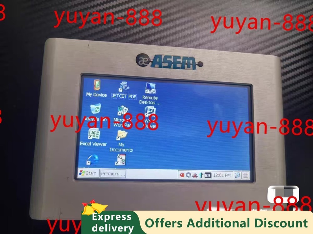 1PC used good ASEM HMI25 SHIP EXPRESS P2340D YL