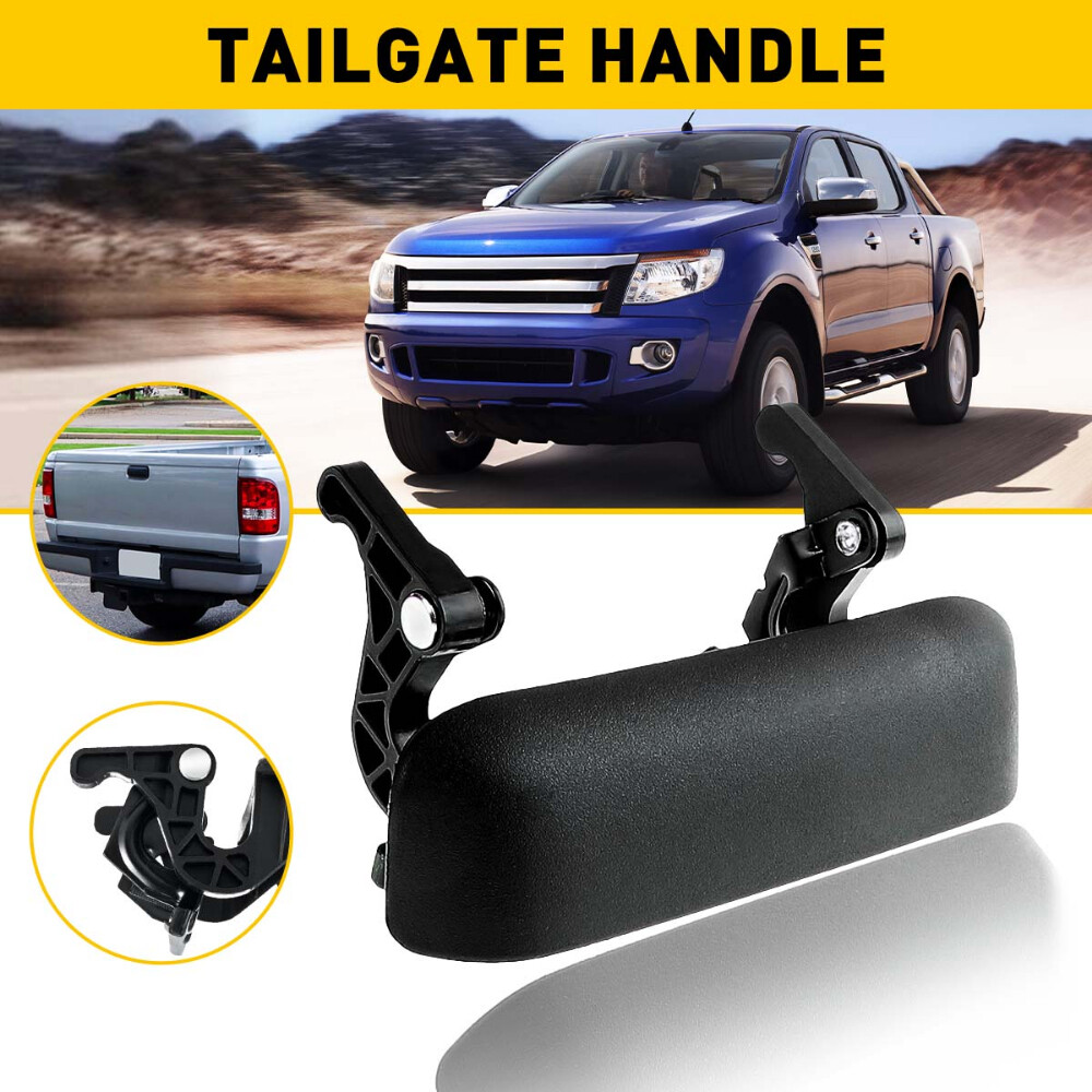 1993-2011 Black Ford Truck Tailgate Handle Replacement Lift Gate  