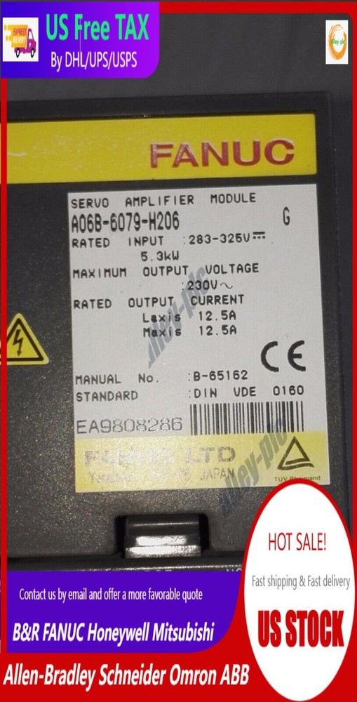 New Genuine New In Box FANUC A06B-6079-H206 Servo Drive Free Shipping