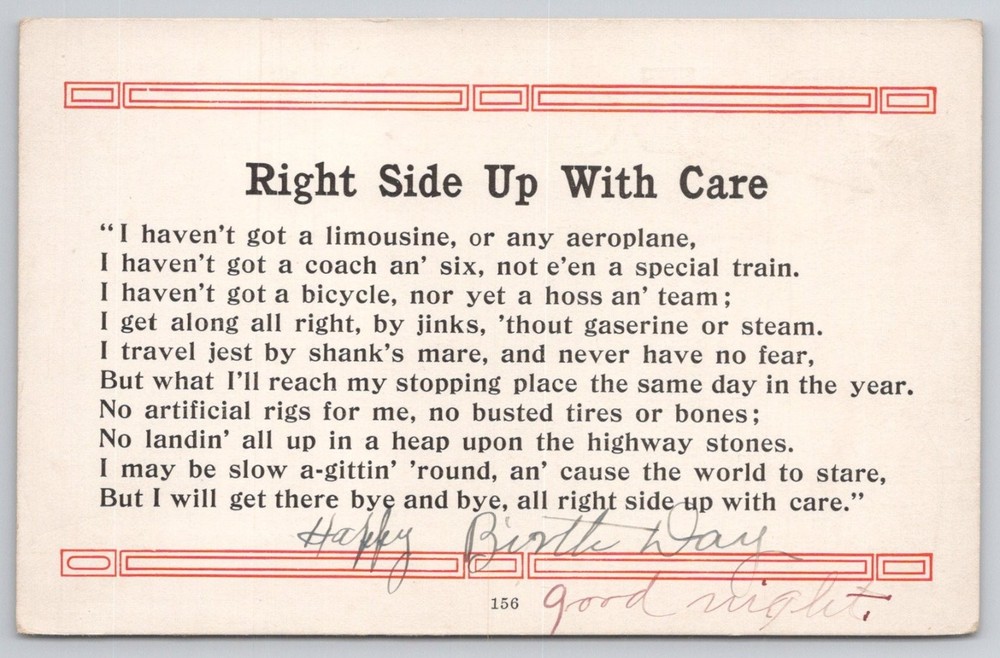 1913 Walker's Post Card Shop Rochester NY 