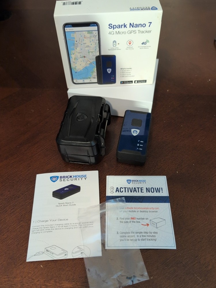 Spark Nano 7 LTE CAR & VEHICLE GPS Tracker With Magnetic Water Resistant Case