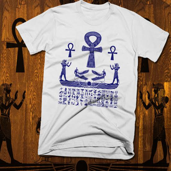 Egyptian t-shirt S-3XL, Kemet Pharaoh Ankh Eyes of Horus Hotep Nefertiti new tee