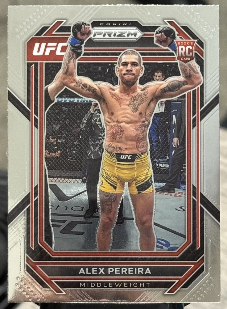 2023 Panini Prizm UFC Base Alex Pereira RC #111