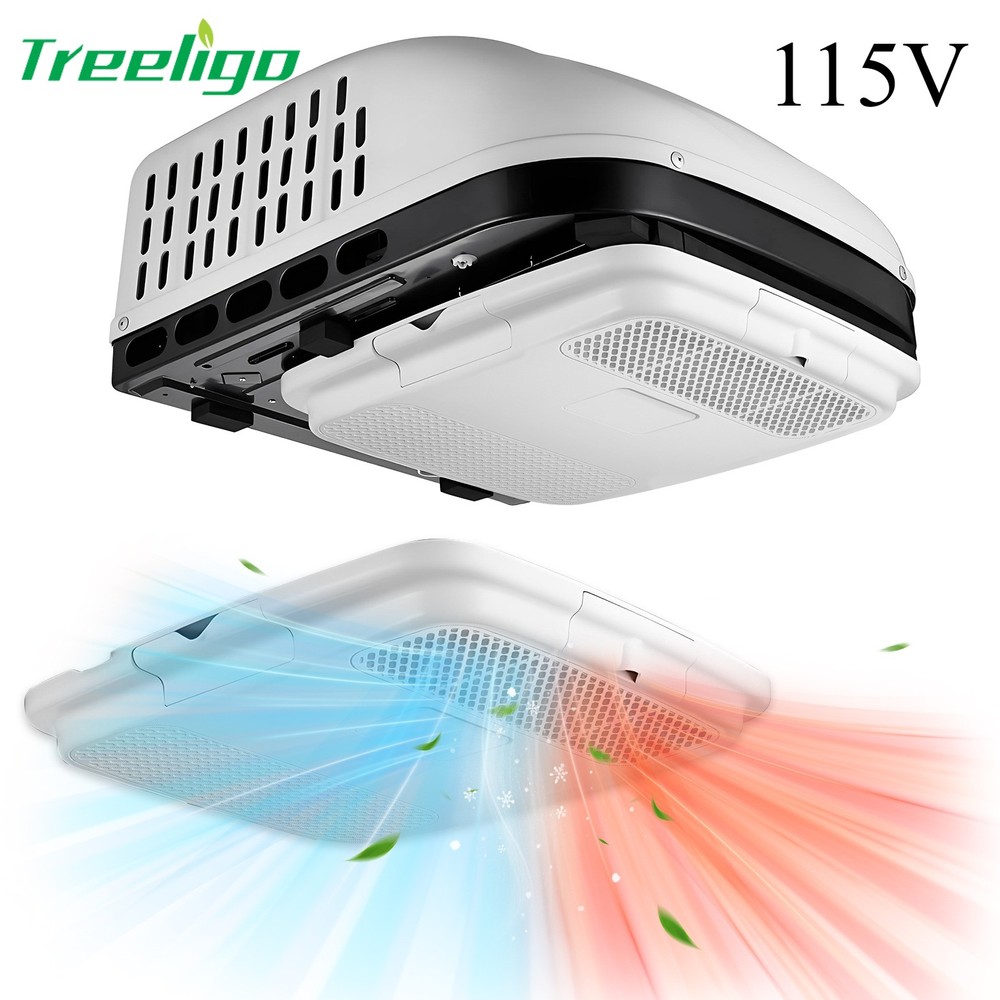 115V RV Rooftop Air Conditioner 15000BTU Mount AC Unit for Camper Van Motorhome
