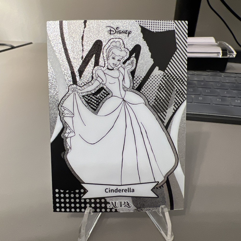2025 Kakawow Aura Disney Cinderella Line Art Base #AD-XB-25