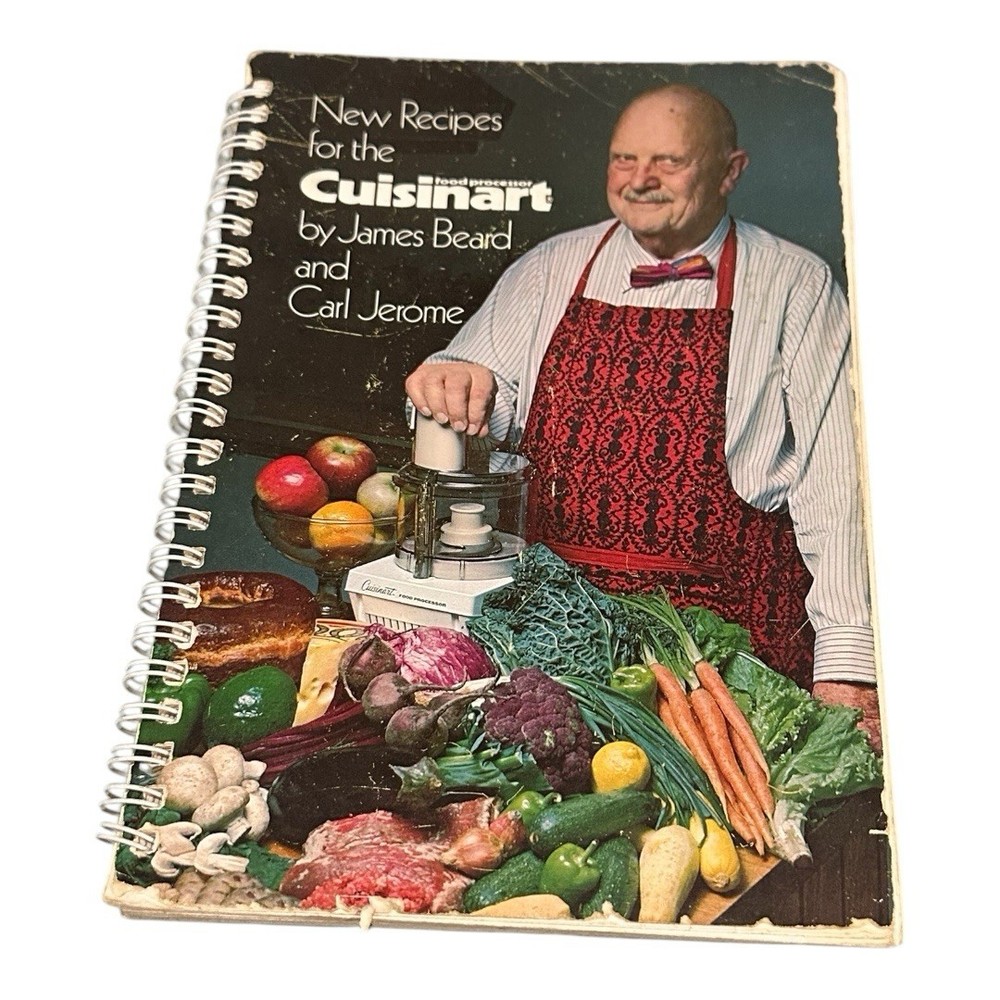 The New Recipes For The Cuisinart Food Processor James Beard Carl Jerome Spiral