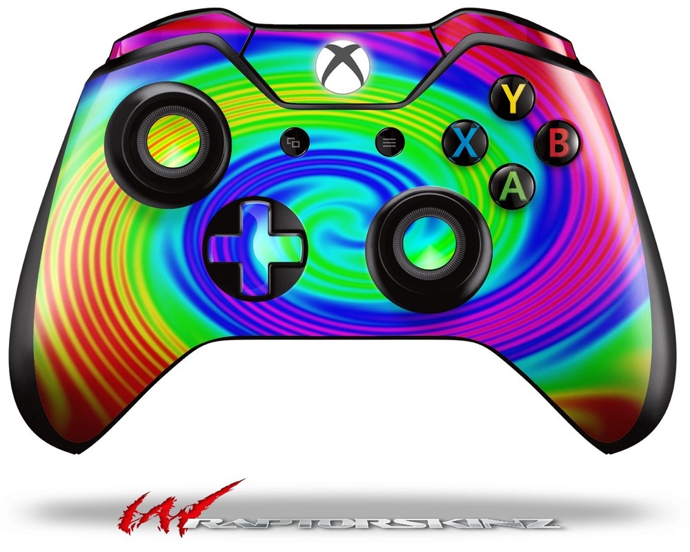 Rainbow Swirl Skin for XBOX One Controller