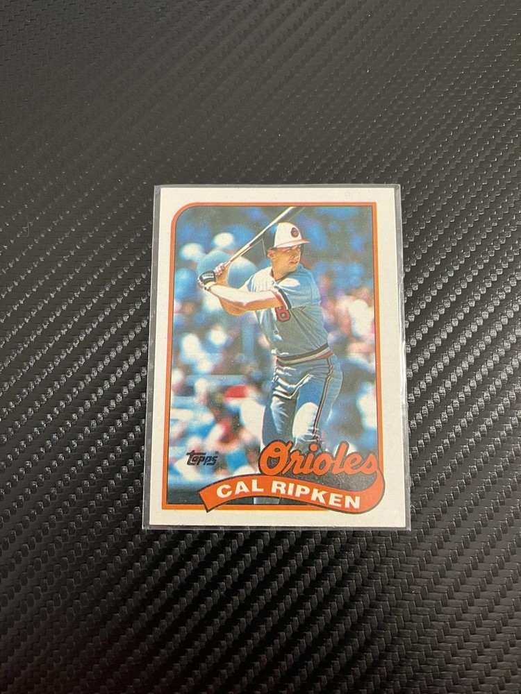 1989 Topps CAL RIPKEN JR Card #250 Baltimore Orioles Baseball