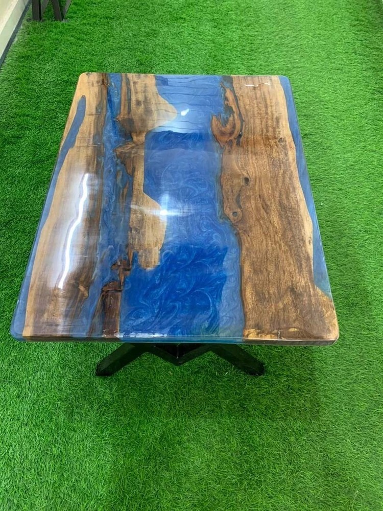 Luxury Epoxy Resin Side Center Sofa Coffee Table Handmade Modern Art Furnitures